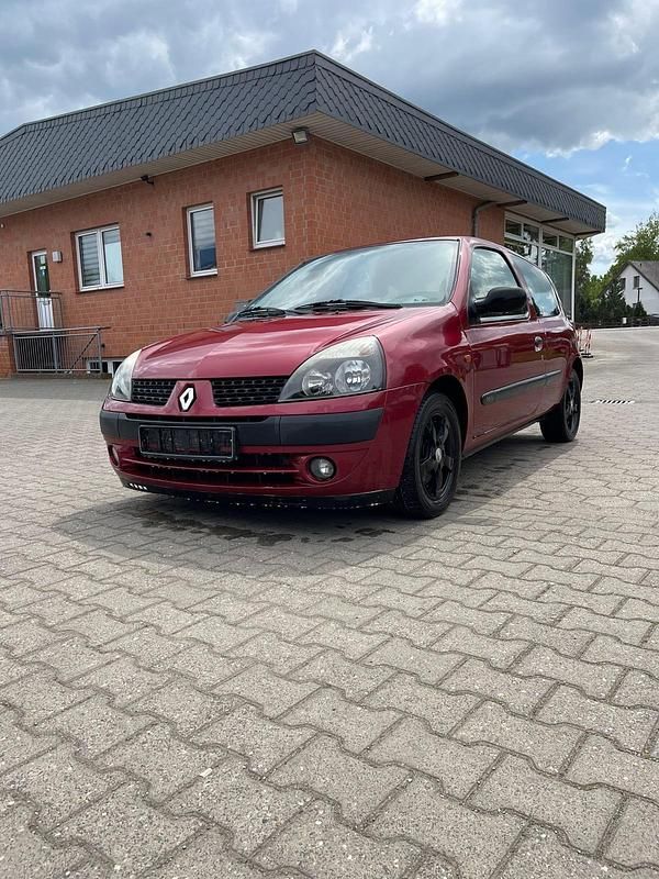 Rot Gebraucht 2002 Renault Clio II Authentique Kleinwagen | 700 € (Guter Preis) - Bild 1/4