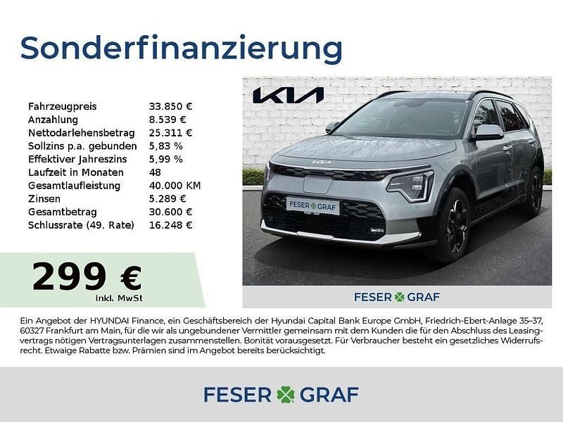 Stahlgrau Gebraucht 2024 Kia Niro Inspiration SUV | 29.850 € (Guter Preis) - Bild 1/4
