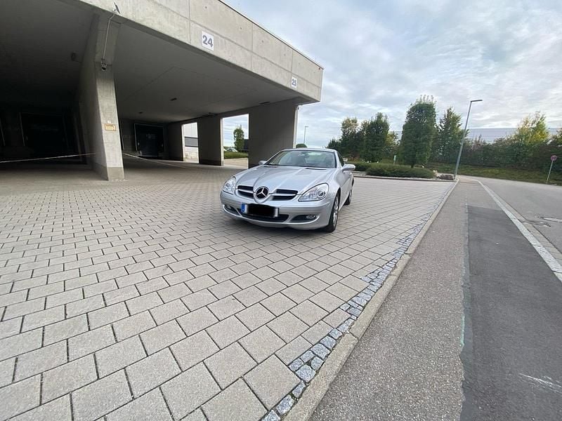 Silber Gebraucht 2005 Mercedes SLK200 Cabrio | 5.900 € (Guter Preis) - Bild 1/4