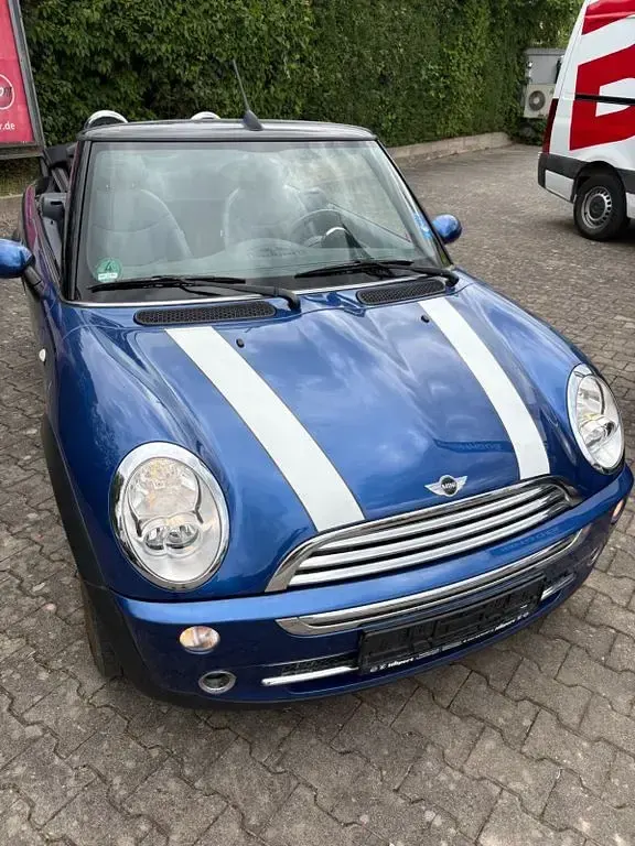 Gebraucht Mini Cooper Cabriolet 116 PS (85 kW) 2008 Blau Cabrio