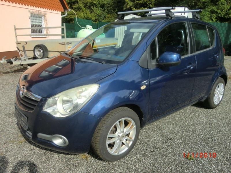 Blau Gebraucht 2008 Opel Agila Kleinwagen | 1.500 € (Guter Preis) - Bild 1/4