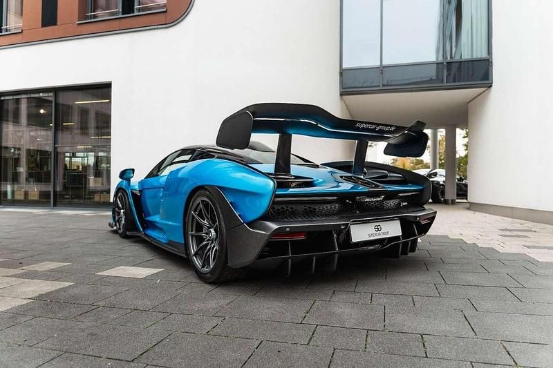 Gebraucht McLaren Senna 799 PS (587 kW) 2019 Kingfisher blue Coupé