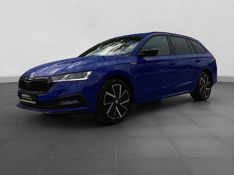 Gebraucht Skoda Octavia SportLine 204 PS (150 kW) 2022 Blau Kombi
