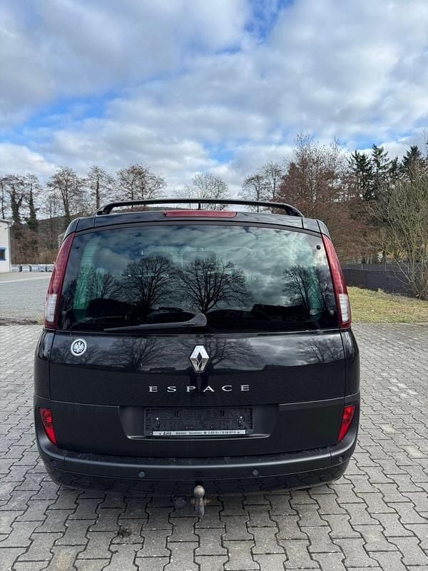 Gebraucht Renault Espace 173 PS (127 kW) 2012 Schwarz Van / Kleinbus