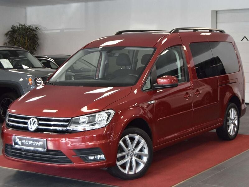 Fortanarot Gebraucht 2019 VW Caddy Maxi Comfortline Van / Kleinbus | 26.999 € (Teuer) - Bild 1/4