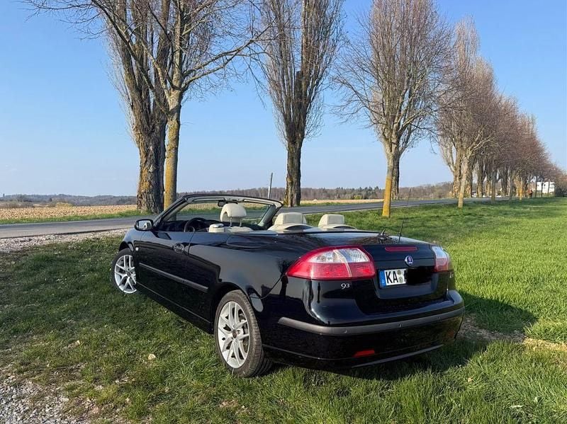 Gebraucht Saab 9-3 Cabriolet Vector 150 PS (110 kW) 2006 Schwarz Cabrio