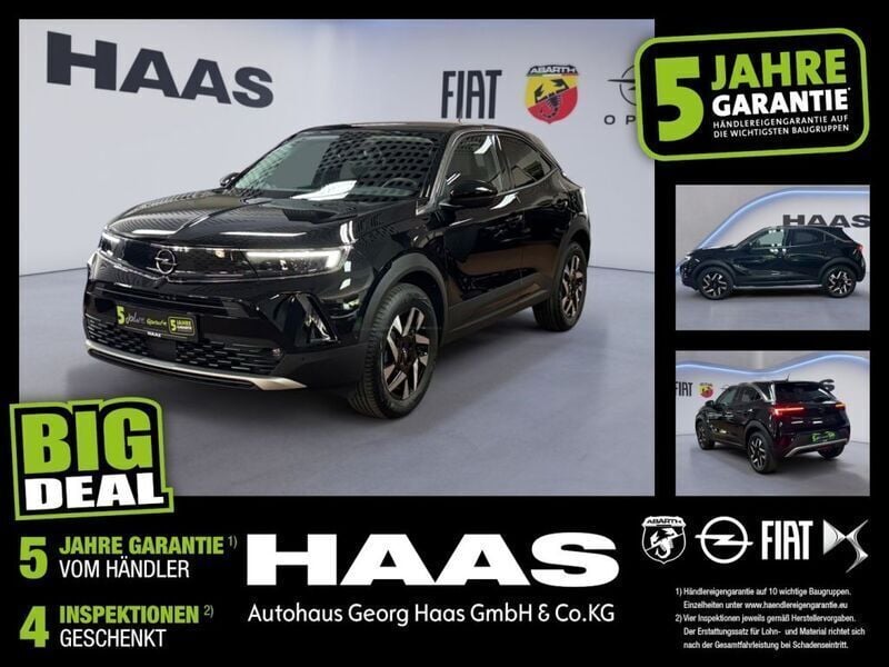 Diamant schwarz/karbon schwarz Gebraucht 2022 Opel Mokka Elegance SUV | 19.490 € (Superpreis) - Bild 1/4