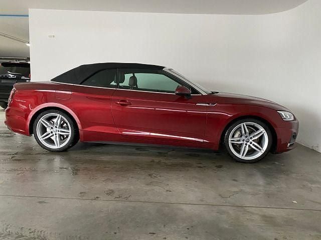 Gebraucht Audi A5 Cabriolet S-Line 252 PS (185 kW) 2017 Matadorrot metallic/schwarz (metallic) Cabrio