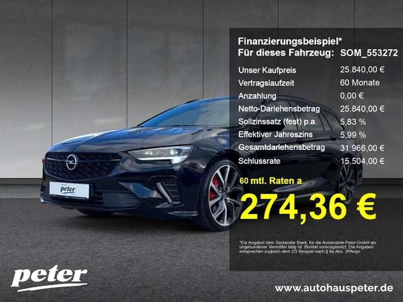 Diamant schwarz/karbon schwarz Gebraucht 2022 Opel Insignia Kombi | 25.840 € (Guter Preis) - Bild 1/4