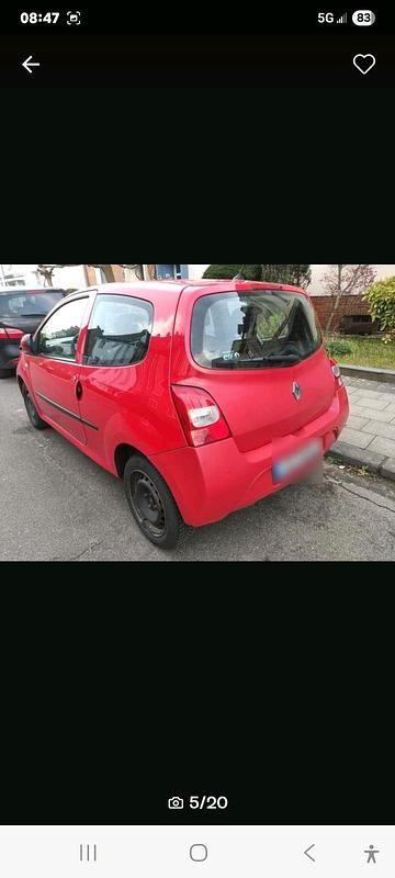 Second-hand Renault Twingo 57 CP (41 kW) 2010 Roșu Hatchback