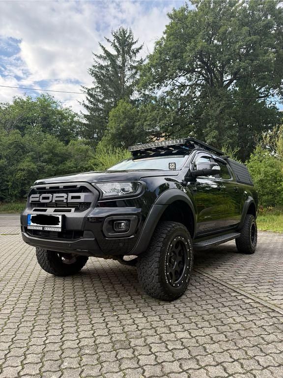 Schwarz Gebraucht 2020 Ford Ranger Wildtrack Abholung | 30.000 € (Guter Preis) - Bild 1/4