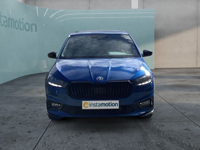 Blau Gebraucht 2023 Skoda Fabia Monte Carlo Kleinwagen | 23.700 € (Teuer) - Bild 1/2