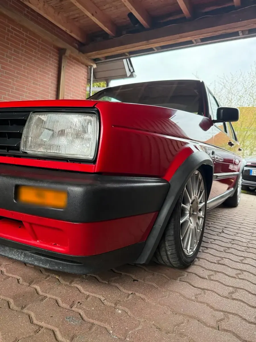 Gebraucht VW Jetta 90 PS (66 kW) 1991 Rot Limousine