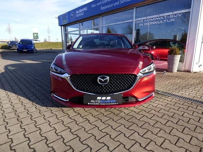 Gebraucht Mazda 6 Sports-Line 194 PS (142 kW) 2019 Soul red crystal m Limousine