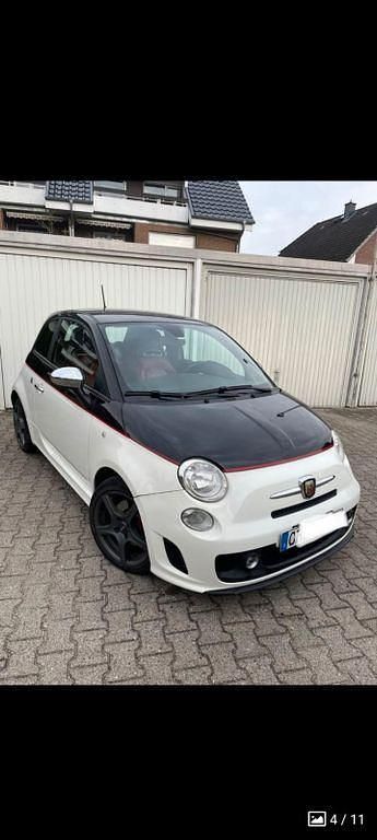 Gebraucht Abarth 500 140 PS (102 kW) 2014 Weiß Kleinwagen