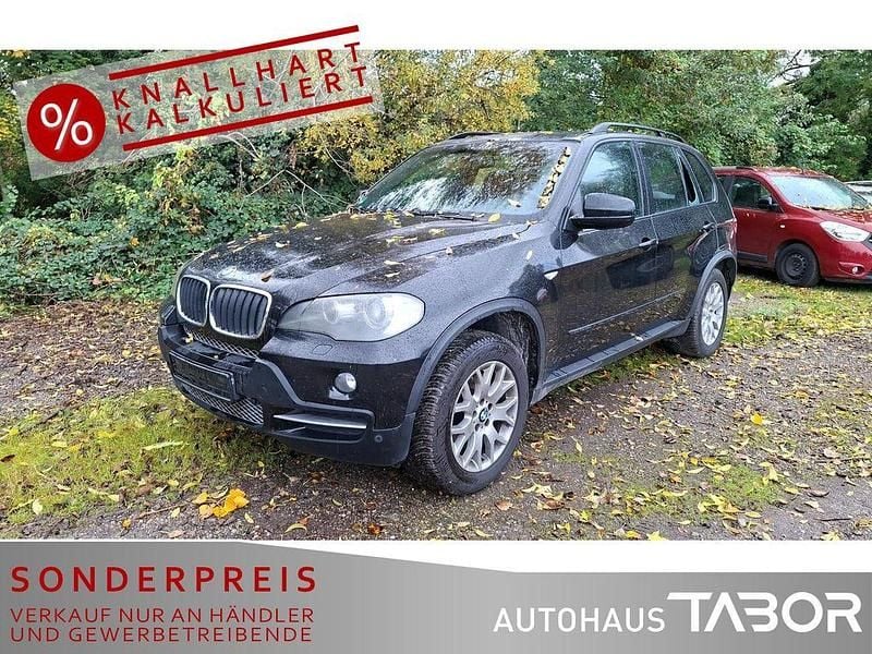 Black sapphire metallic Gebraucht 2009 BMW X5 Sport Line SUV | 10.285 € (Superpreis) - Bild 1/4