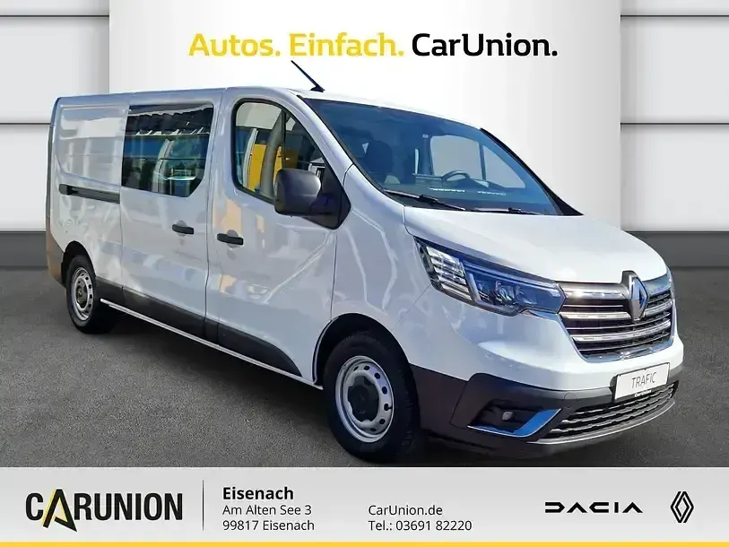Gebraucht Renault Trafic Komfort 170 PS (125 kW) 2023 Weiss Van / Kleinbus