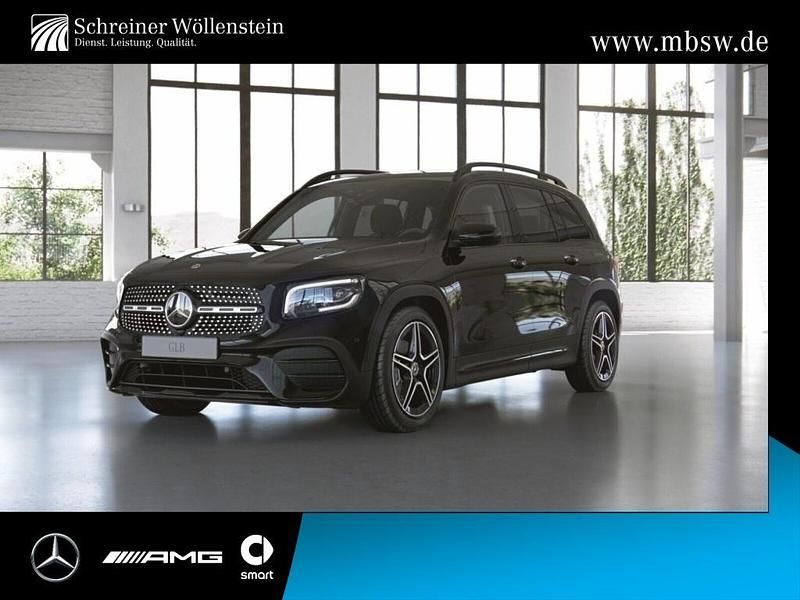 Nachtschwarz Gebraucht 2022 Mercedes GLB200 AMG SUV | 34.890 € (Fairer Preis) - Bild 1/4