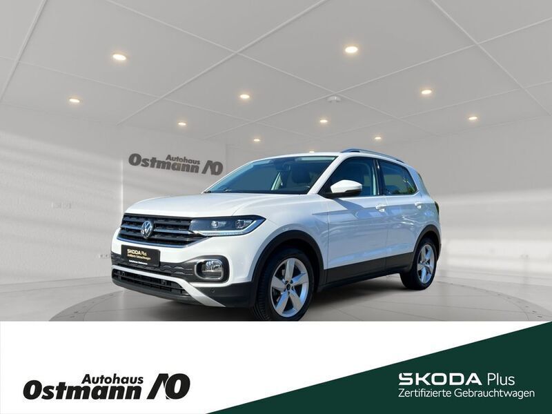 Pure white Gebraucht 2019 VW T-Cross Style SUV | 18.570 € (Etwas zu teuer) - Bild 1/4