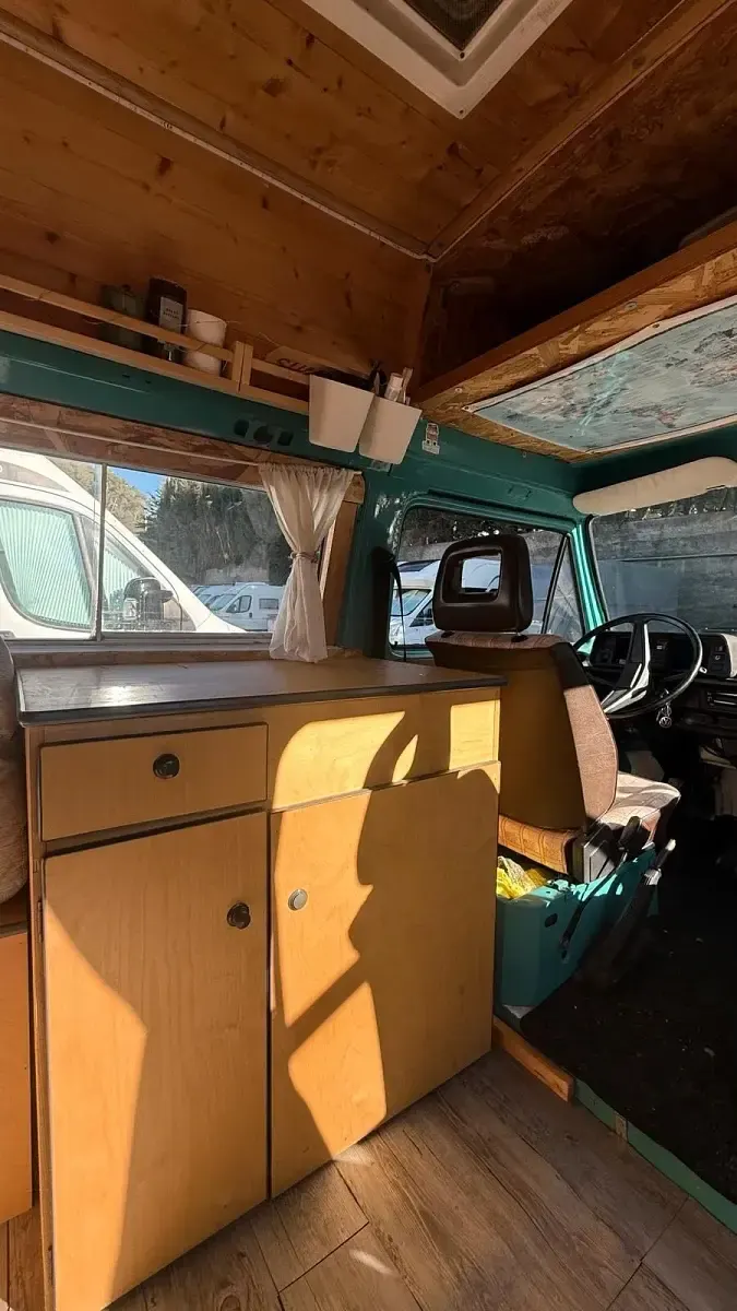 Gebraucht VW T3 55 PS (40 kW) 1983 Blau Van