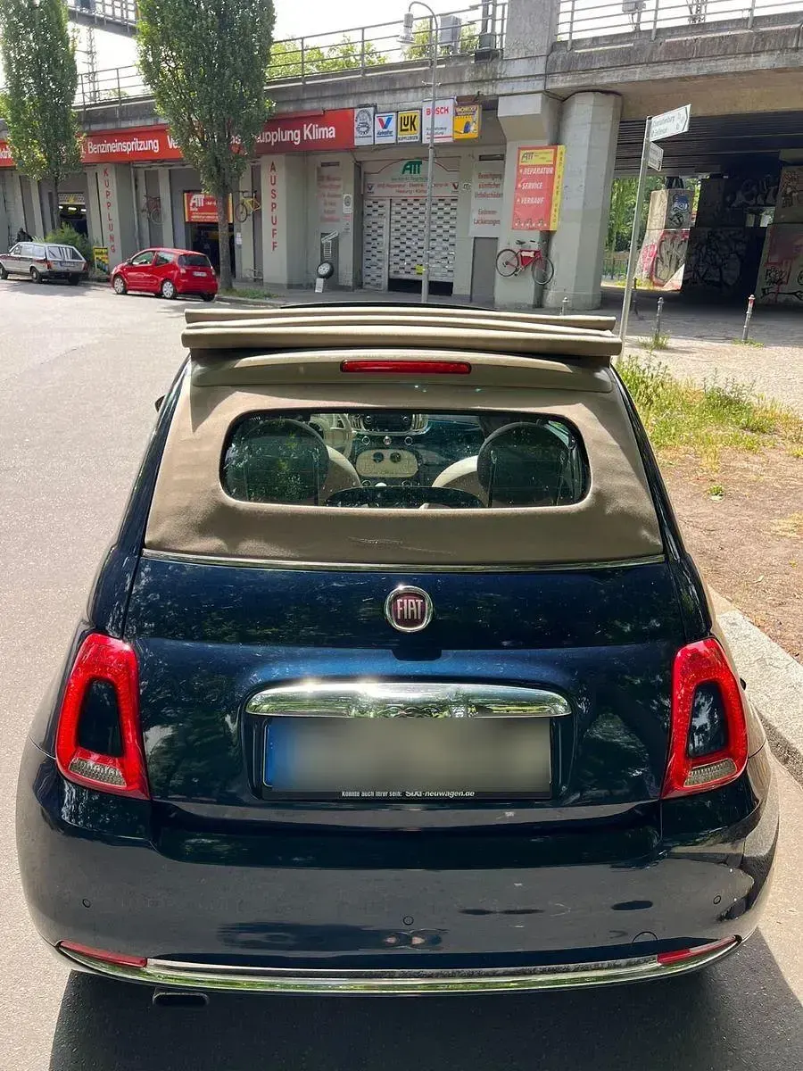 Gebraucht Fiat 500C Lounge 86 PS (63 kW) 2016 Blau Cabrio
