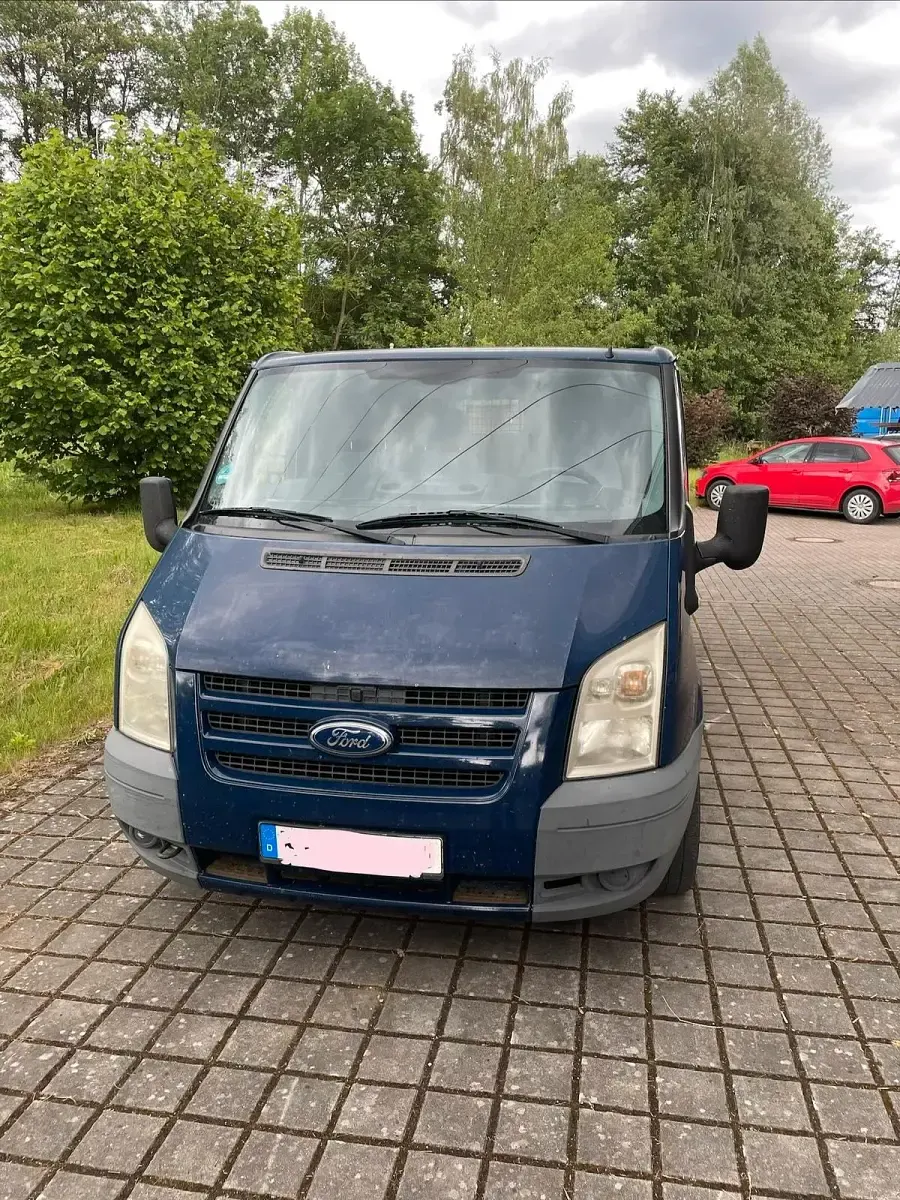 Gebraucht Ford Transit 86 PS (63 kW) 2008 Blau Van / Kleinbus