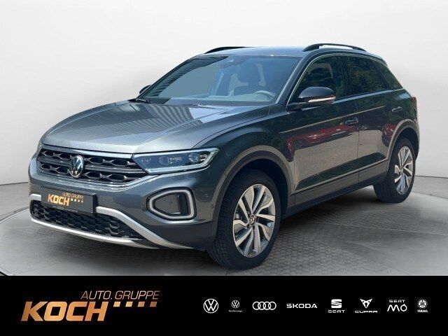 Blau Gebraucht 2023 VW T-Roc R-line SUV | 37.480 € (Teuer) - Bild 1/4