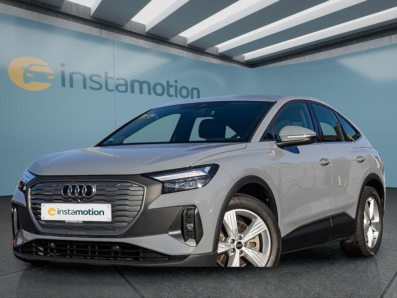 Grau Gebraucht 2022 Audi Q4 Sportback e-tron SUV | 29.649 € (Guter Preis) - Bild 1/4