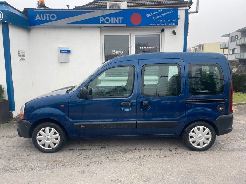 Gebraucht Renault Kangoo 75 PS (55 kW) 2002 Blau Van / Kleinbus
