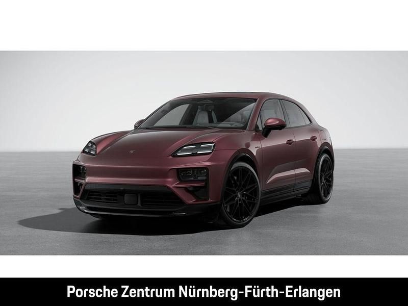 Rot Neu 2025 Porsche Macan Turbo SUV | 148.480 € (Teuer) - Bild 1/4