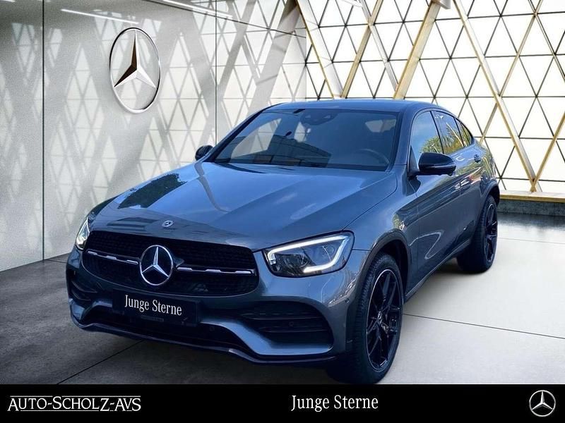 Metalliclack selenitgrau Gebraucht 2022 Mercedes GLC300 AMG Coupé | 49.739 € (Fairer Preis) - Bild 1/3