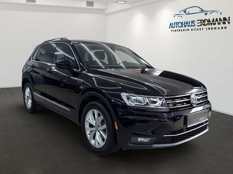 Gebraucht VW Tiguan Highline 150 PS (110 kW) 2018 Schwarz SUV