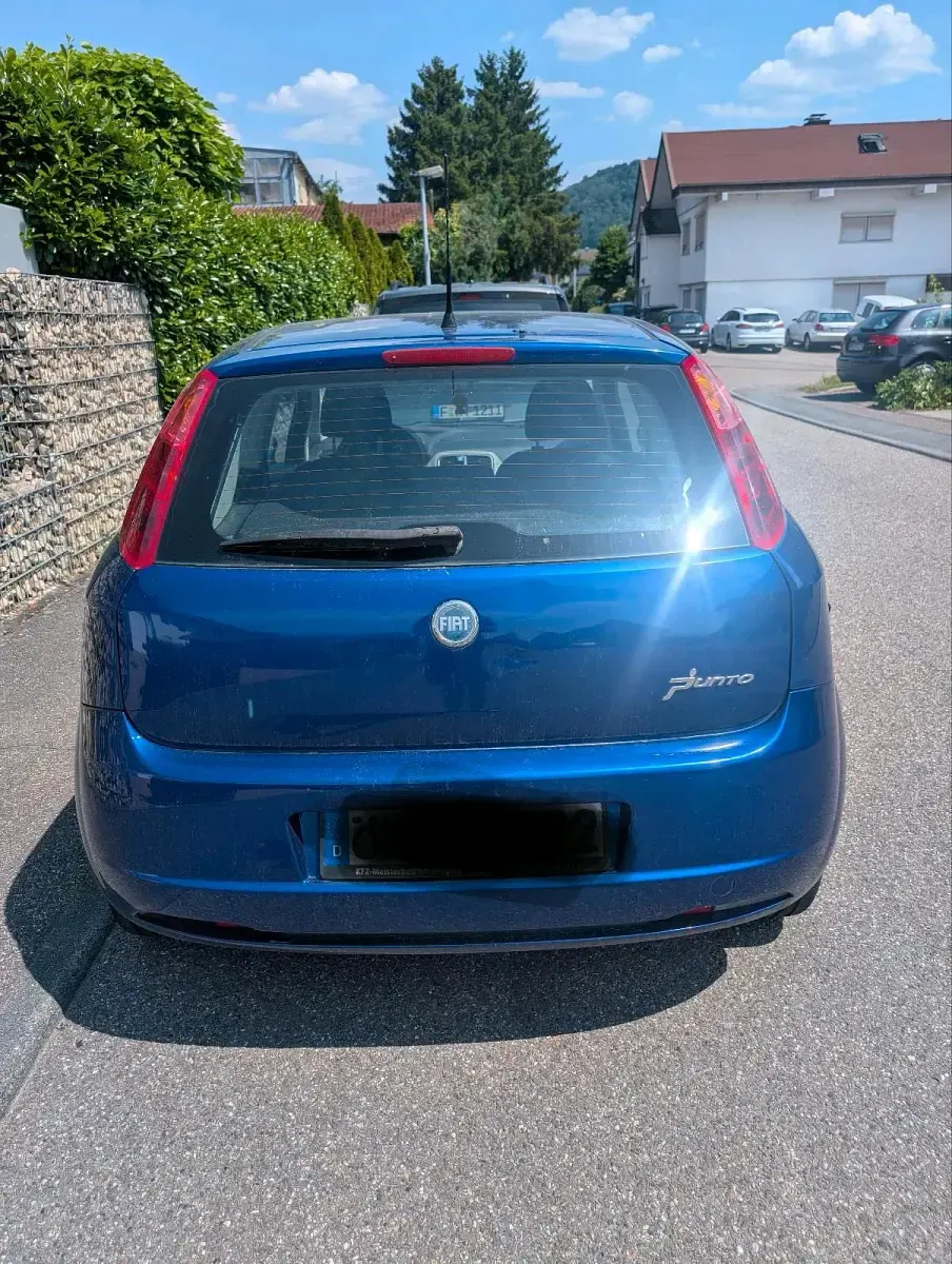 Gebraucht Fiat Punto 77 PS (56 kW) 2006 Blau Kleinwagen