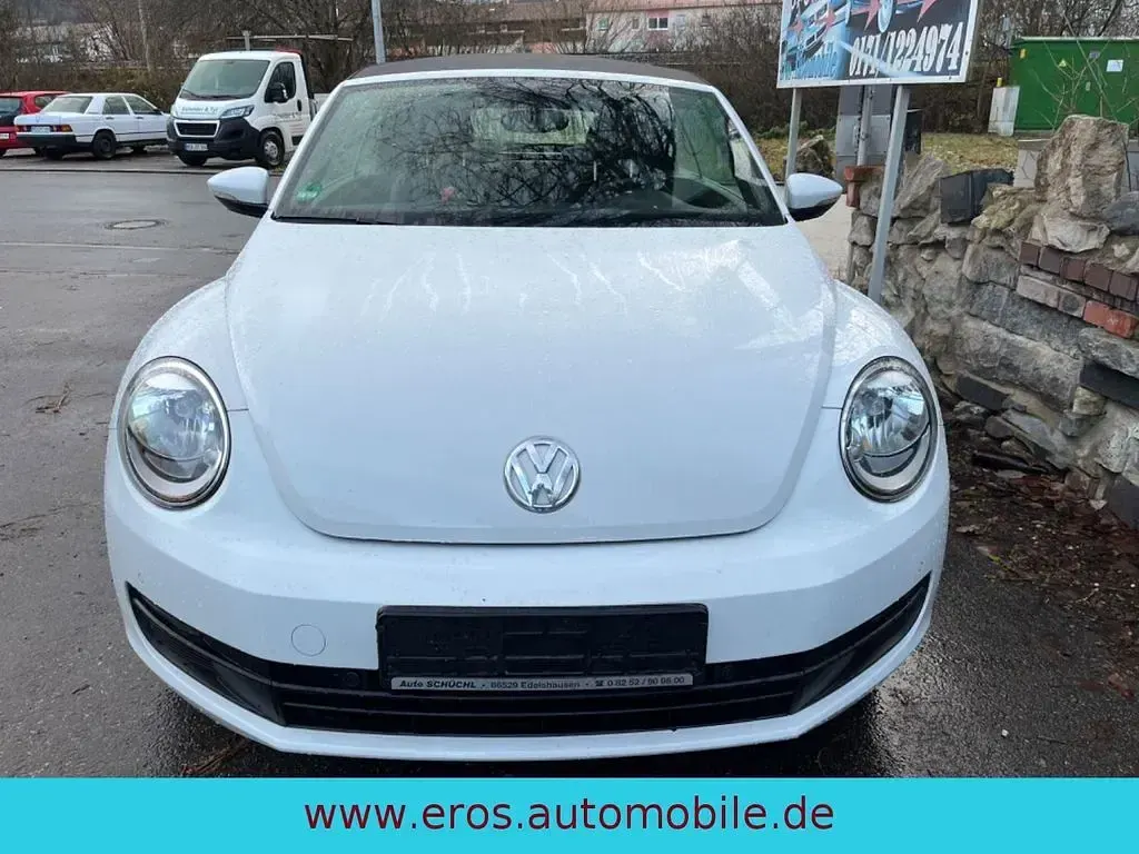 Occasion VW Beetle Cabriolet Basis 105 ch (77 kW) 2015 Blanc Cabriolet