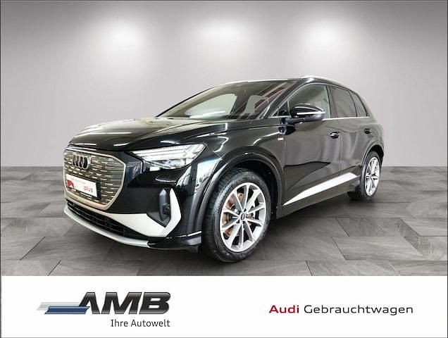 Schwarz Gebraucht 2024 Audi Q4 e-tron S-Line SUV | 44.840 € (Fairer Preis) - Bild 1/3
