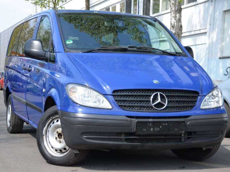 Atlantisblau Gebraucht 2007 Mercedes Vito Van / Kleinbus | 5.890 € (Superpreis) - Bild 1/4