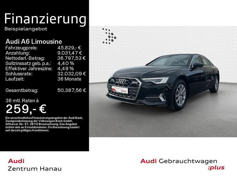 Gebraucht Audi A6 Advanced 265 PS (194 kW) 2025 Mythosschwarz metallic Limousine