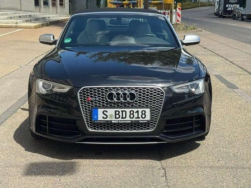 Schwarz Gebraucht 2013 Audi RS5 Cabrio | 32.500 € (Superpreis) - Bild 1/4