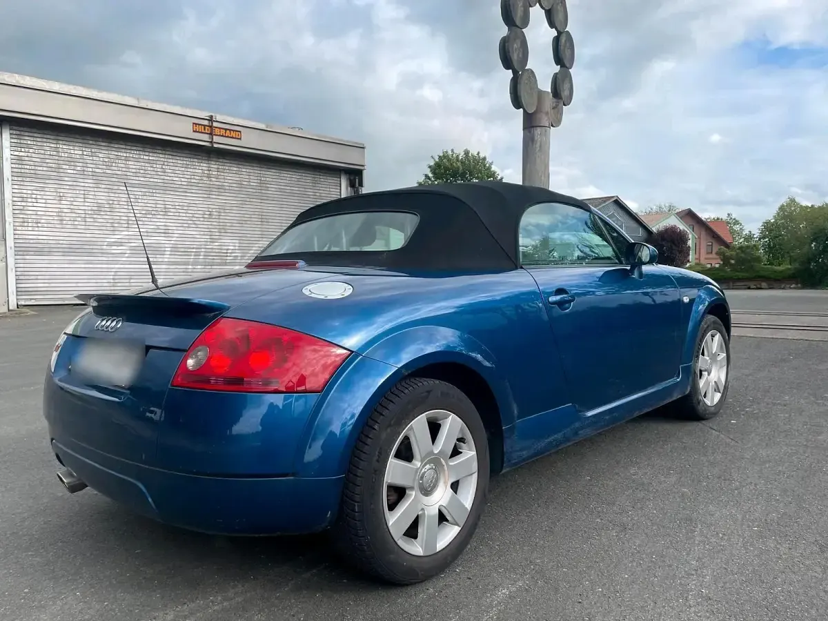 Gebraucht Audi TT Roadster 150 PS (110 kW) 2004 Blau Cabrio