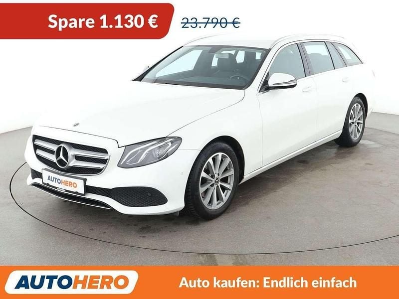 Gebraucht Mercedes E200 Avantgarde 184 PS (135 kW) 2018 Weiß Kombi