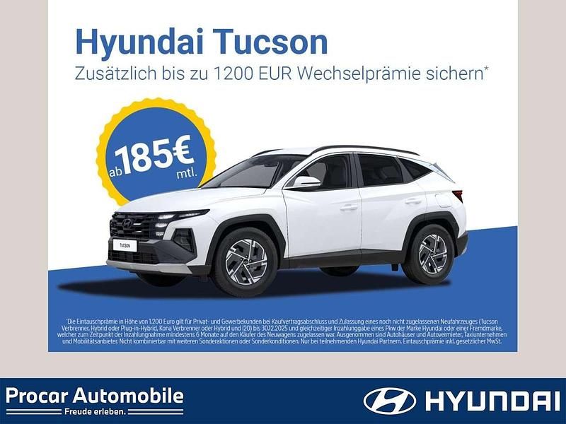 Atlas white Neu 2025 Hyundai Tucson Select SUV | 24.778 € (Superpreis) - Bild 1/4