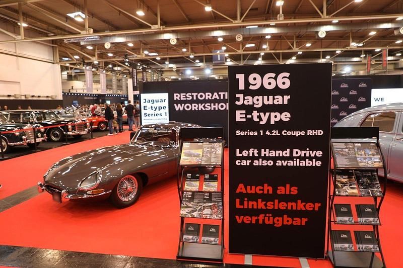 Usata Jaguar E-Type 265 CV (194 kW) 1966 Grigio Coupé