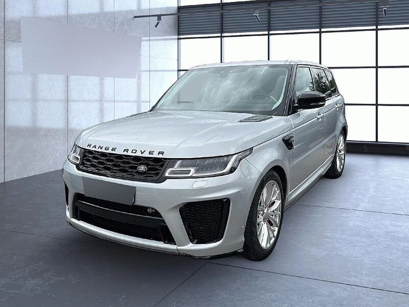 Silber Gebraucht 2021 Land Rover Range Rover Sport SVR SUV | 80.089 € (Fairer Preis) - Bild 1/4
