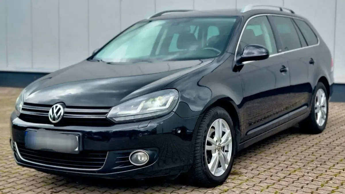 Gebraucht VW Golf VII 122 PS (89 kW) 2012 Schwarz Kombi