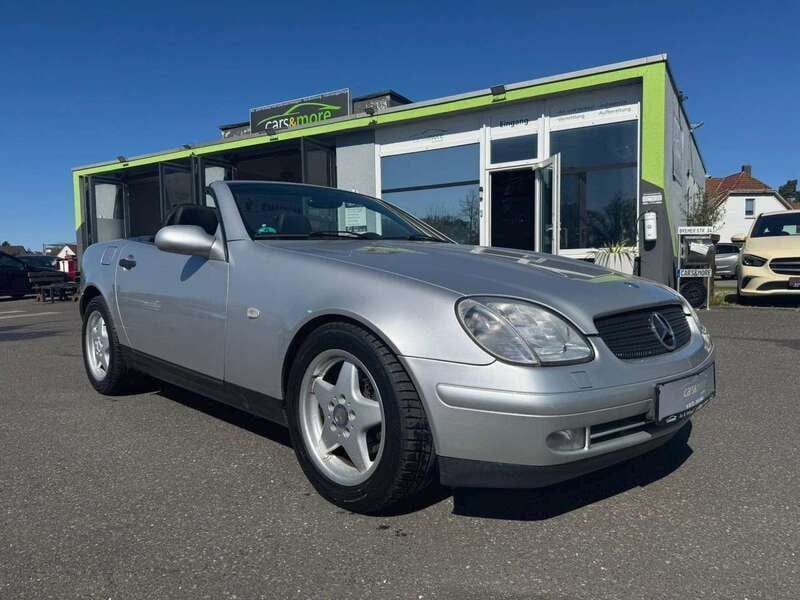 Silber Gebraucht 2000 Mercedes SLK200 Cabrio | 3.999 € (Superpreis) - Bild 1/4