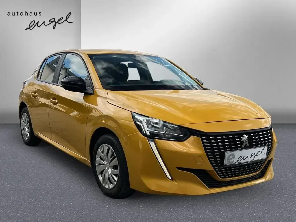 Gebraucht Peugeot 208 Active 75 PS (55 kW) 2022 Gelb faro Kleinwagen