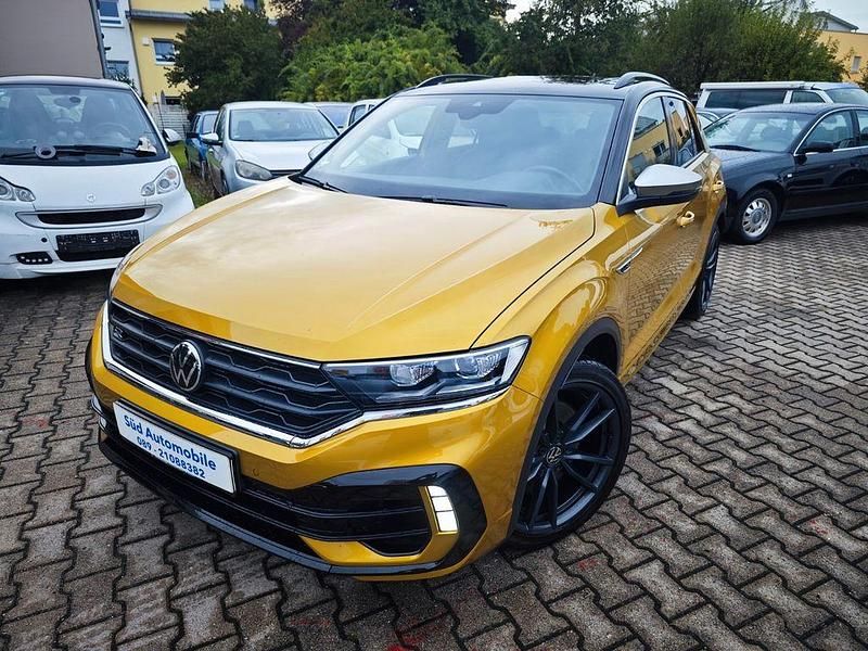 Gelb Gebraucht 2021 VW T-Roc R SUV | 29.990 € (Guter Preis) - Bild 1/4