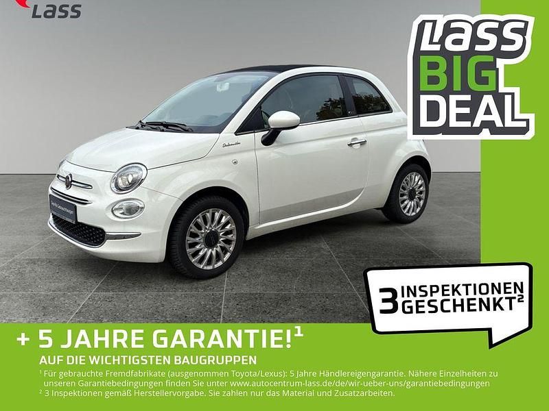 Weiß Gebraucht 2022 Fiat 500C Dolcevita Cabrio | 13.980 € (Fairer Preis) - Bild 1/4