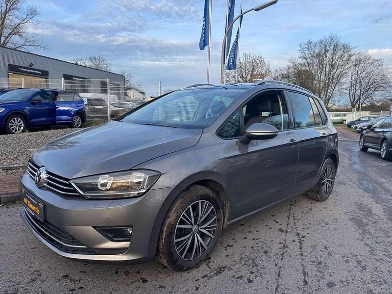 Grau Gebraucht 2016 VW Golf Sportsvan Allstar Van / Kleinbus | 9.990 € (Guter Preis) - Bild 1/4