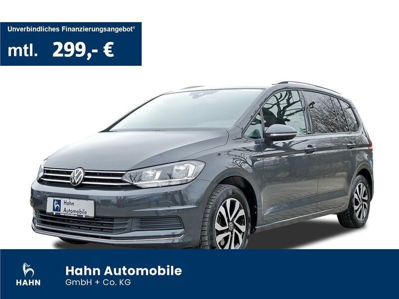 Uranograu Gebraucht 2021 VW Touran Active Van / Kleinbus | 18.390 € (Superpreis) - Bild 1/2